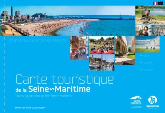 Carte touristique de Seine-Maritime pour explorer le département