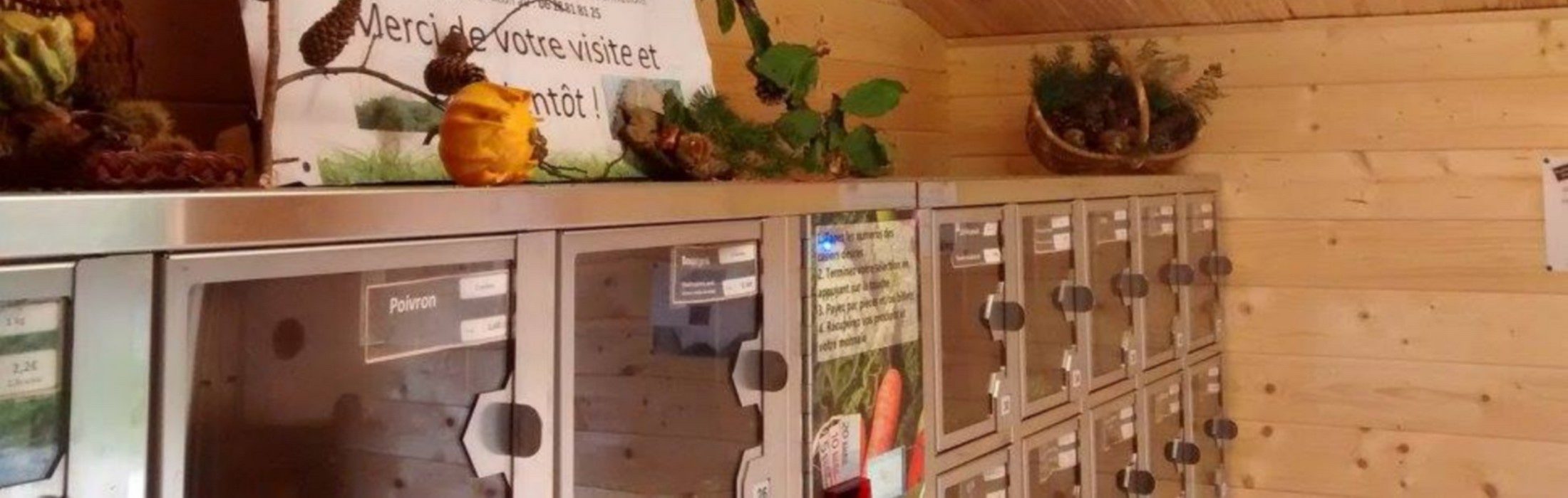 
Ce n’est pas le jour de marché ? Les magasins alimentaires sont fermés ? Vous n’avez pas envie de prendre la voiture pour vous 1