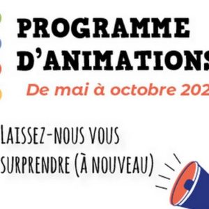 Le programme des animations estivales 2023