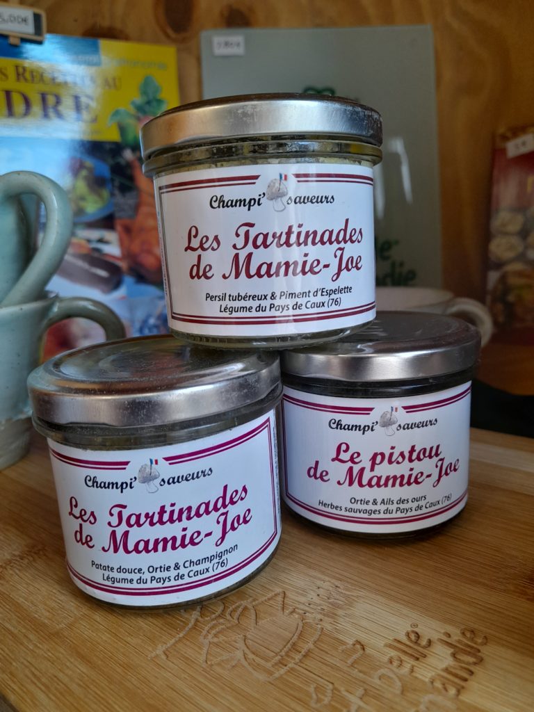 Tartinades et pistou de Mamie Jo