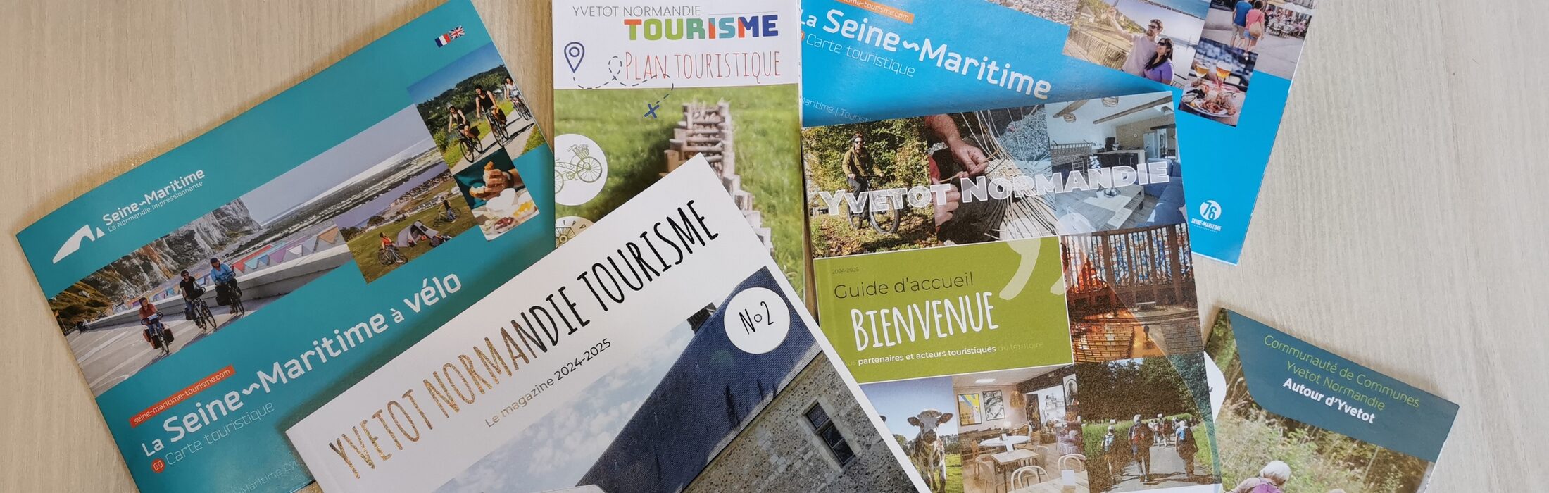 
Besoin d'idées de sortie et d'informations pratiques pour préparer votre séjour ? Dans nos brochures touristiques et celles du département, vous 1