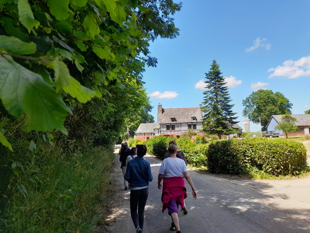 Circuit de randonnée autour d'Yvetot : N°13 - Parcours du village fleuri.