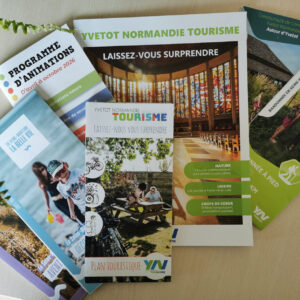 Les brochures touristiques d'Yvetot Normandie